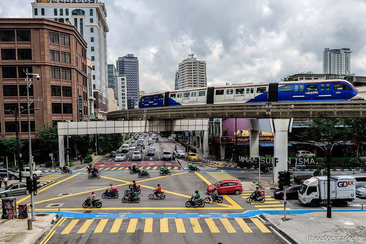 吉隆坡端姑阿都拉曼路（摄影：Zahid Izzani Mohd Said/The Edge）